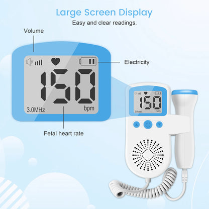 Doppler Fetal Heartbeat Monitor