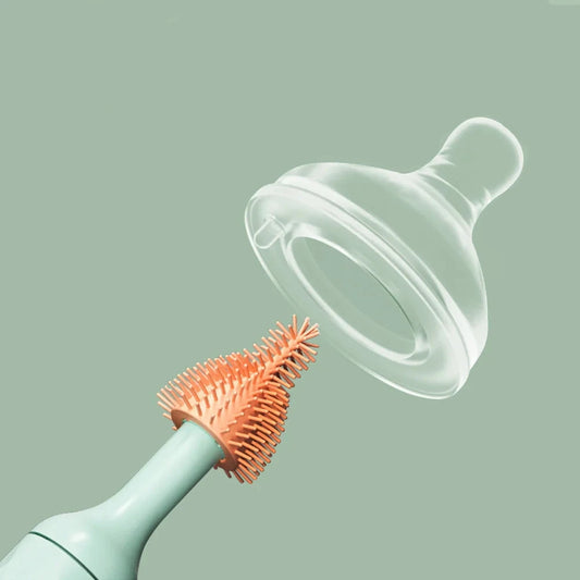 Electric Silicone Bottle Brush